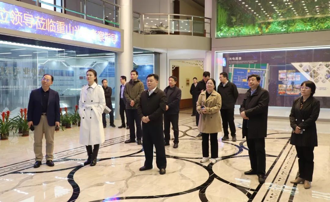 湖北省发改委领导到我公司考察调研